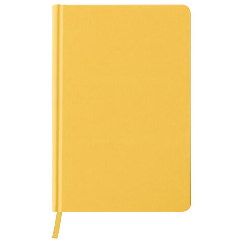 Ежедневник недатированный А5 Brauberg Select (160 листов) обложка балакрон, желтый, 2шт. (111662)