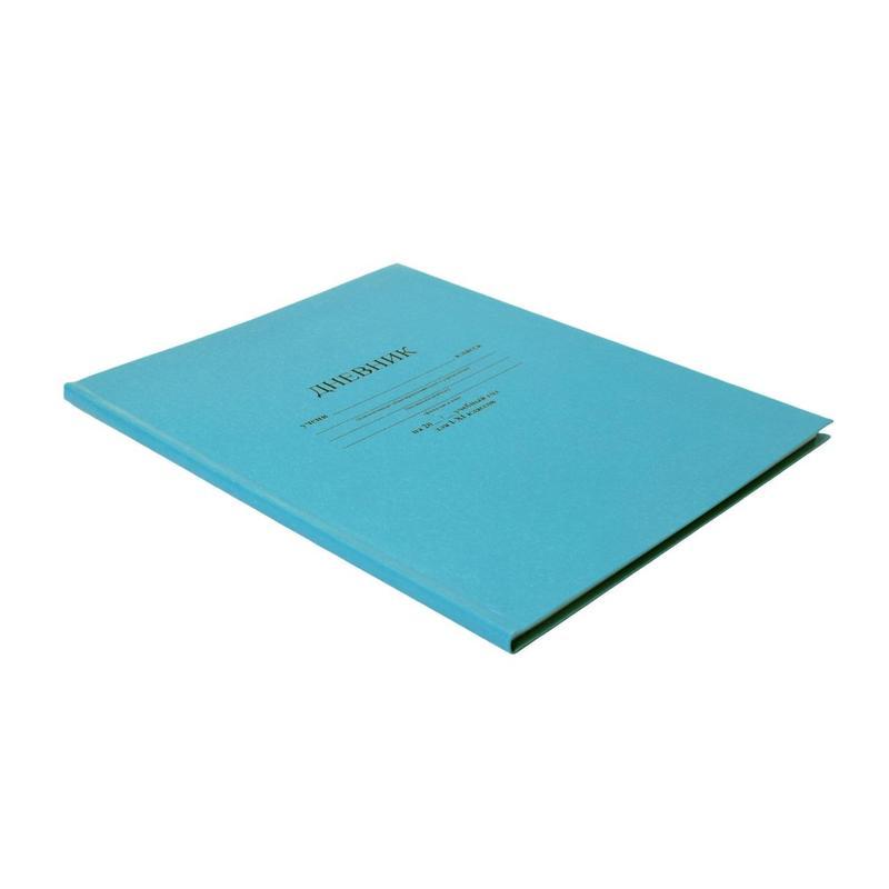 Дневник школьный универсальный Апплика Голубой, 40 листов, твердая обложка