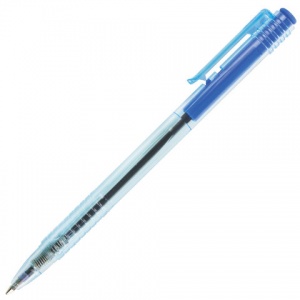 Ручка шариковая автоматическая Brauberg Click Blue (0.7мм, синий цвет чернил, масляная основа) 50шт. (142712)