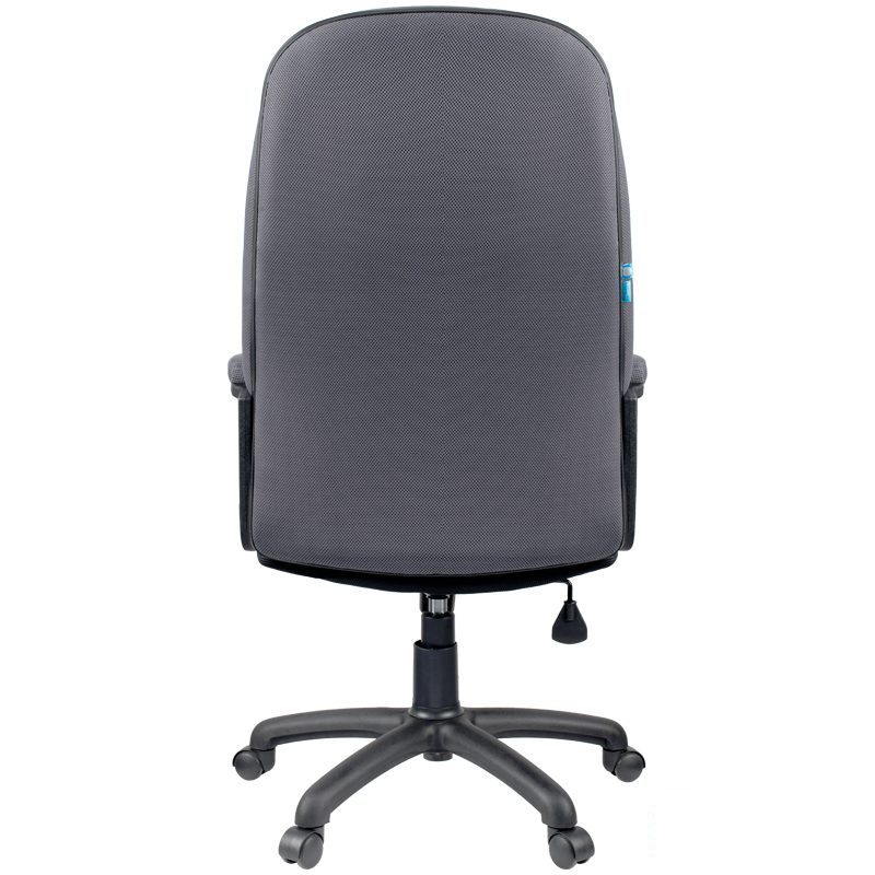 Кресло руководителя Helmi HL-E79 &quot;Elegant&quot;, ткань TW черная/серая, пластик (277897)