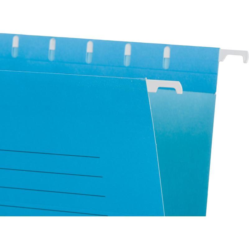 Подвесная папка Foolscap Attache Foolscap (до 200 листов, картон) синяя, 5шт.