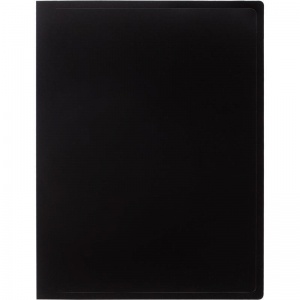 Папка файловая 80 вкладышей Attache (А4, пластик, 35мм, 600мкм) черная (065-100Е), 24шт.