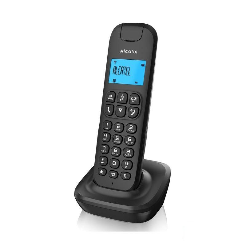 Радиотелефон Alcatel E132, черный