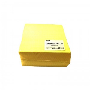 Протирочный материал листовой Celina clean CLNY60, нетканое полотно, желтый, 150 листов в упаковке