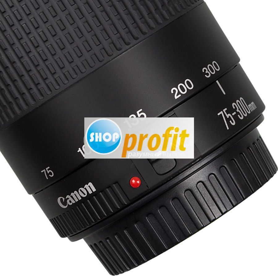 Объектив Canon EF 75-300mm f/4-5.6 III, байонет Canon EF, черный (6473A015)