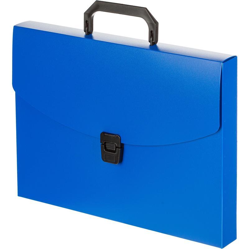 Папка-портфель Attache Economy (А4, 1 отделение, 330х35х250мм) синяя