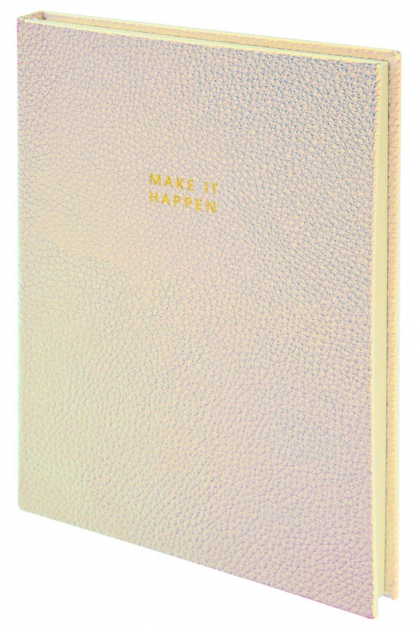 Записная книжка А5 Lorex Iridescent, 96 листов, комбинированный блок, твердая обложка, перламутровый перелив