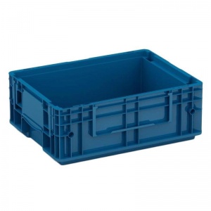 Ящик (лоток) универсальный I Plast RL-KLT 4147, полипропилен, 396x397x147.5мм, синий
