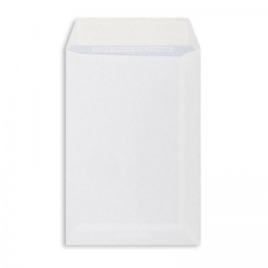 Пакет почтовый C5 Packpost Businesspack (160x230, 80г, стрип) белый, офсет, 500шт.