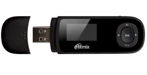 Портативный плеер Ritmix RF-3450 flash, 8Гб, черный (15117439)