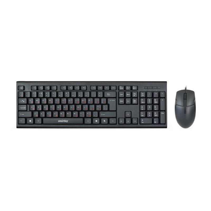 Набор клавиатура+мышь Smartbuy One 227367, проводной (SBC-227367-K)