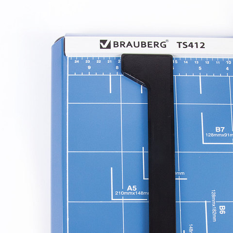 Резак сабельный Brauberg Saber TS412, A4, металлическая основа (531800)
