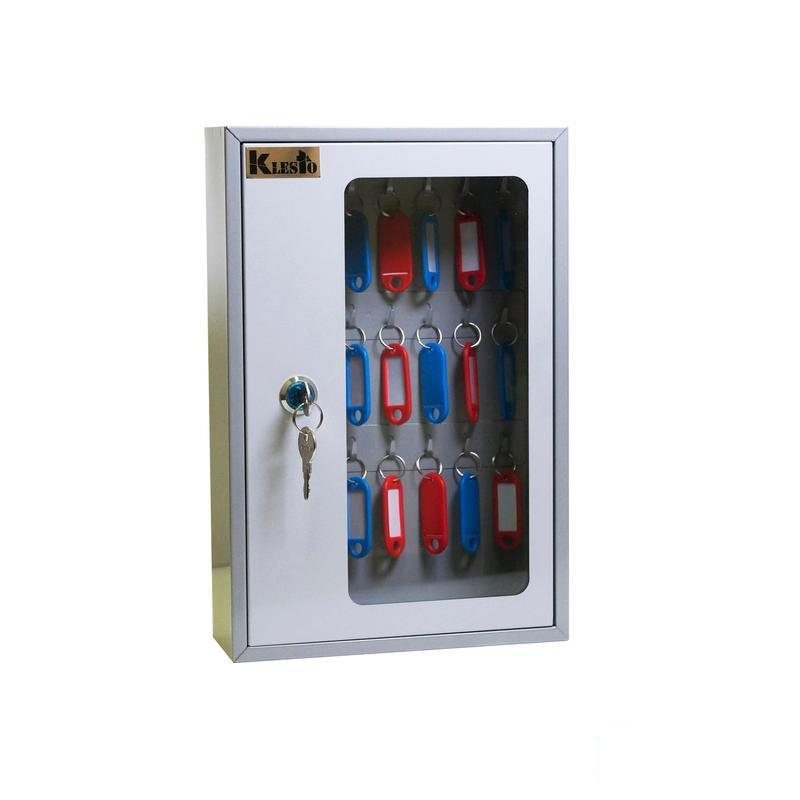Шкаф для ключей металлический на 24 ключа Klesto SKB-24