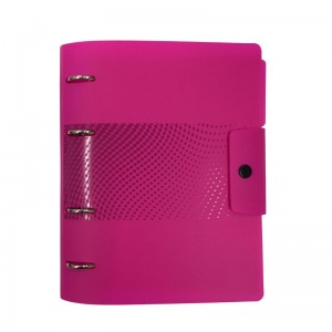 Ежедневник недатированный А5 Attache Digital (136 листов) обложка пластик, розовая