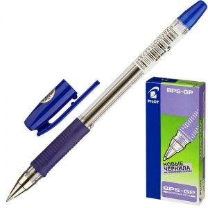 Ручка шариковая Pilot BPS-GP-F (0.32мм, синий цвет чернил, масляная основа) 12шт. (BPS-GP-F-L)