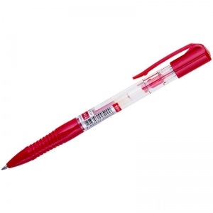 Ручка гелевая автоматическая Crown Auto Jell (0.5мм, красный) 1шт. (AJ-3000N)