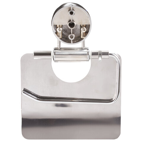 Держатель для туалетной бумаги рулонной Лайма, нержавеющая сталь, зеркальный (601620)