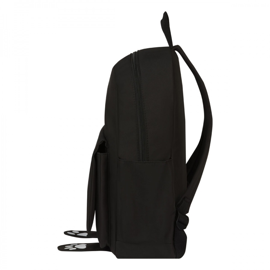 Рюкзак школьный MESHU &quot;Black Cat&quot;, 42x29x13см, 1 отделение, 3 кармана, уплотн. спинка (MS_49204)