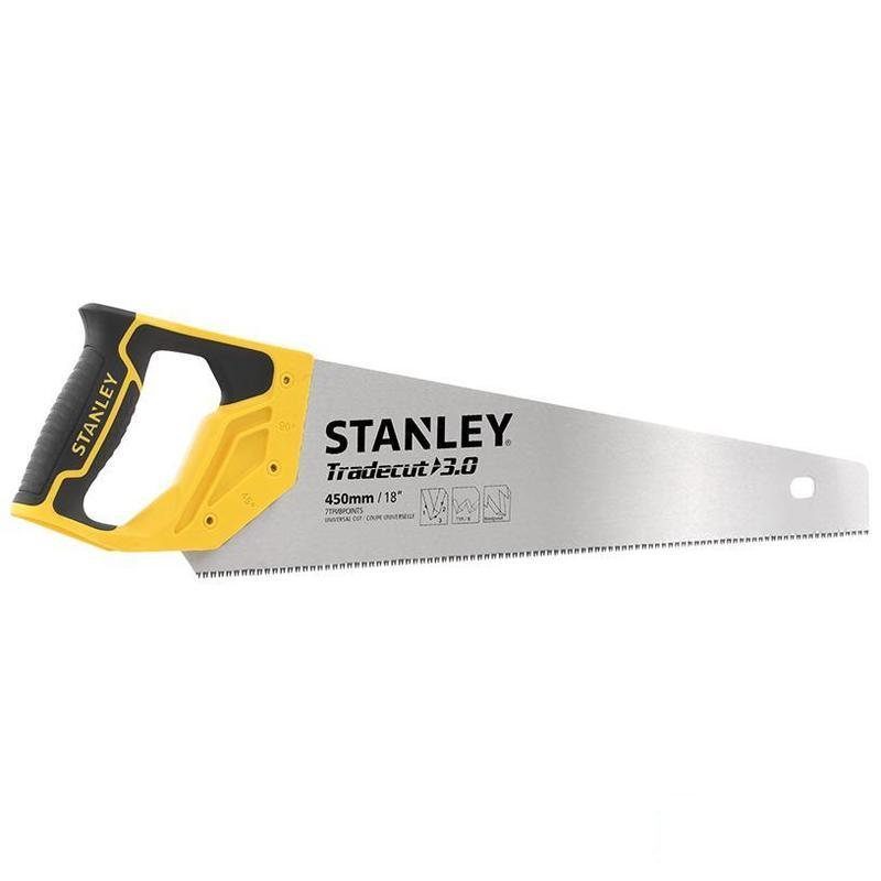 Ножовка по дереву Stanley Tradecut, 7х460мм, закаленная (STHT20354-1)