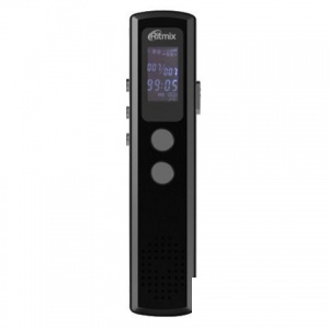 Диктофон цифровой Ritmix RR-120, 8Gb, черный (15119854)