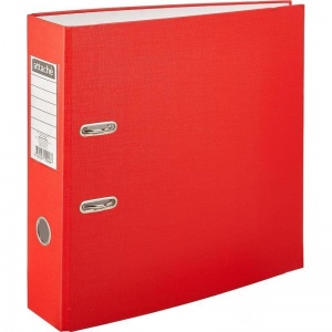 Папка с арочным механизмом Attache Selection Economy (90мм, А4, картон/бумвинил) красная