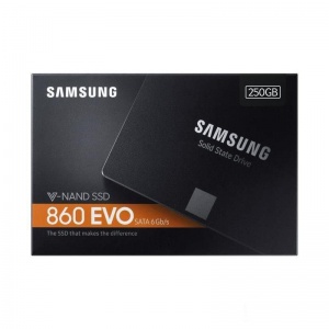 Накопитель SSD 2.5" 250Gb Samsung 860 EVO (MZ-76E250BW)