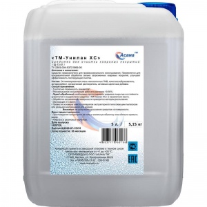 Промышленная химия Асана Унилан ХС, 5л, средство для очистки ковровых покрытий