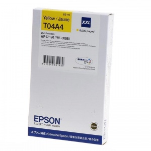 Картридж оригинальный Epson C13T04A440 (8000 страниц) желтый