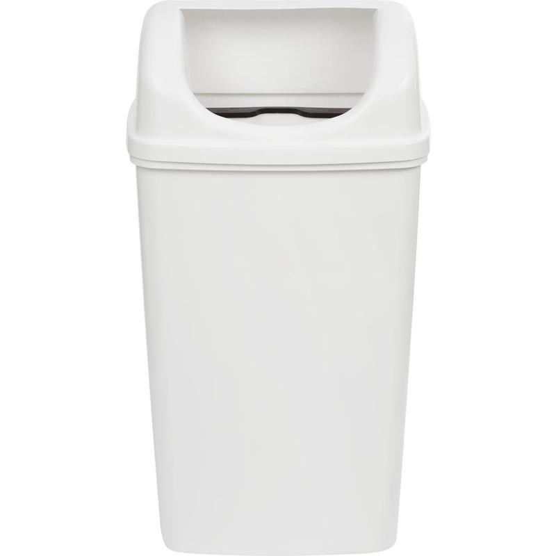 Контейнер для мусора 50л Luscan Professional настенный, белый (R-3519)
