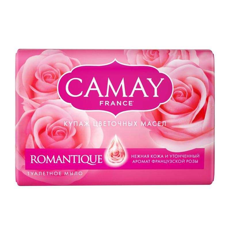 Мыло кусковое туалетное Camay &quot;Romantique&quot;, бумажная обертка, 85г (67435961), 6шт.