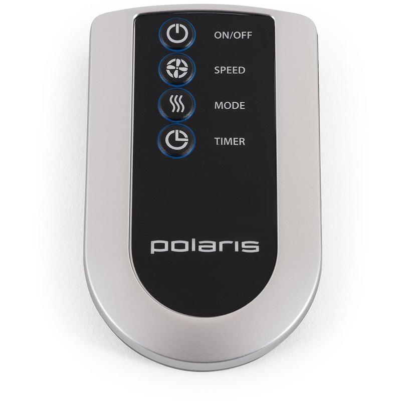 Вентилятор напольный Polaris PSF 5040RC, черный/белый