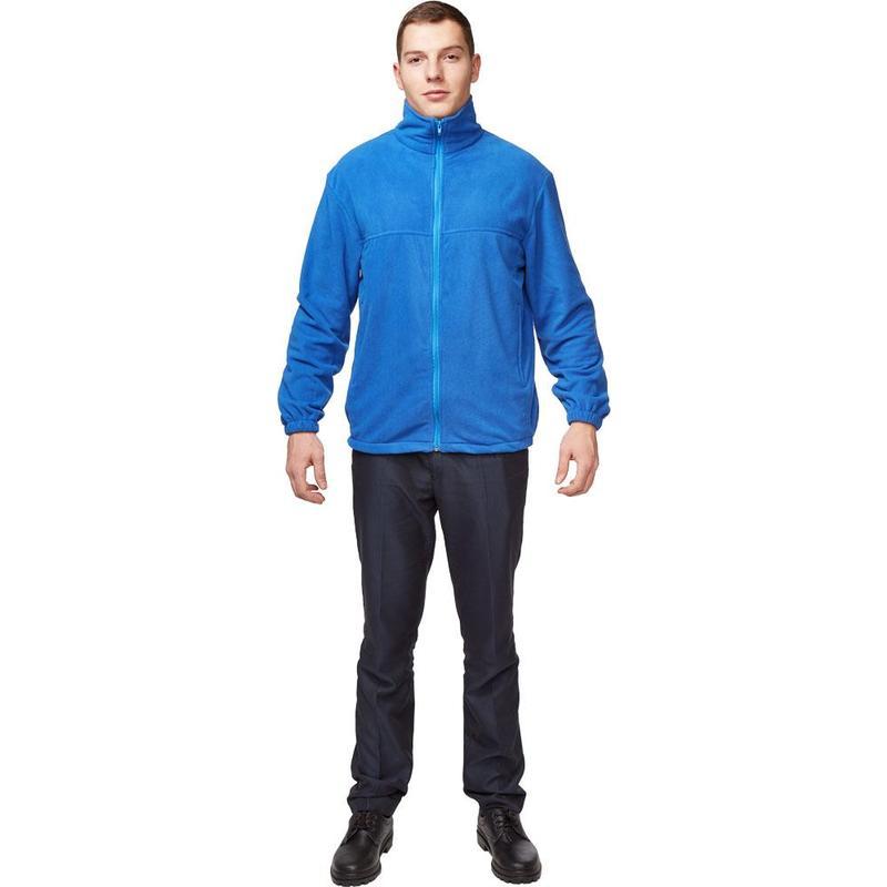 Спец.одежда летняя Толстовка флис, 190 г/м2, синий, размер L