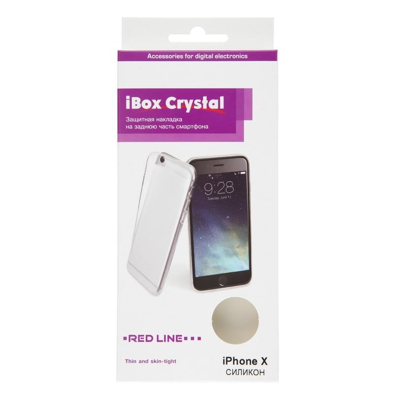 Чехол-накладка (клип-кейс) iBox Crystal для iPhone X