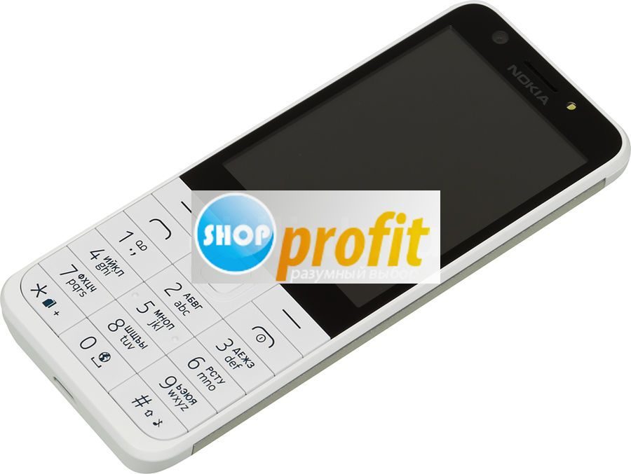 Мобильный телефон Nokia 230 Dual Sim, белый, 2 sim-карты (A00026972)