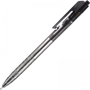Ручка шариковая автоматическая Deli Arrow (0.35мм, черный цвет чернил)