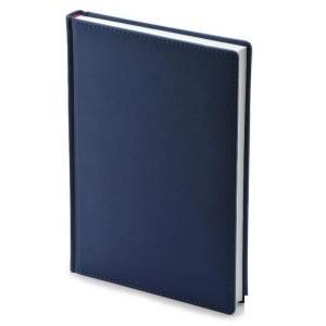 Ежедневник недатированный 145х205мм Bruno Visconti "Velvet" (136 листов) синий, кожзам (3-115/18)