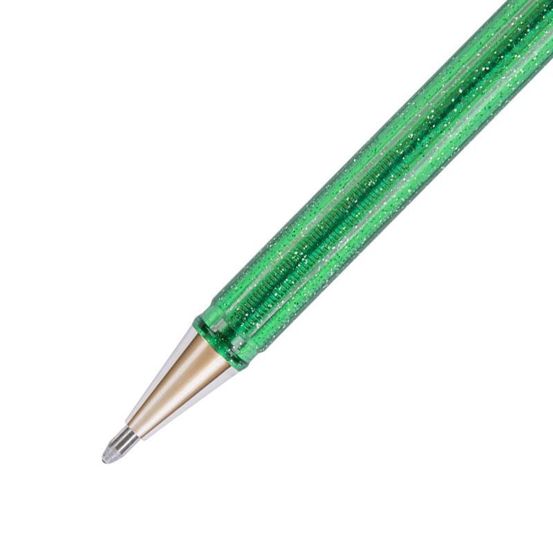 Ручка гелевая Pentel Hybrid Dual Metallic (1мм, хамелеон светло-зеленый/синий/красный)