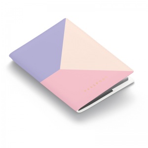 Обложка для паспорта OfficeSpace "Unique", кожа, цветная печать, тиснение фольгой (PI_48436)