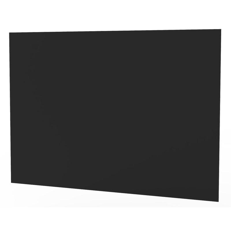 Доска меловая для кафе настенная Attache (А1, 59.4x118.9см, пластиковая без рамы) черная