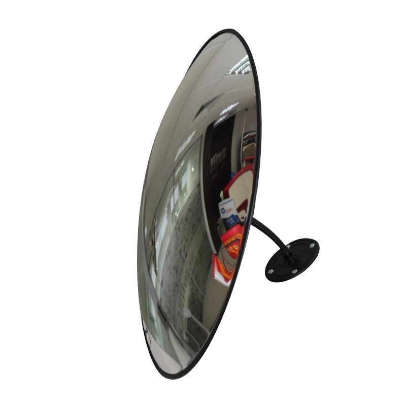 Зеркало противокражное обзорное DL, диаметр 610мм с черным квитом внутреннее