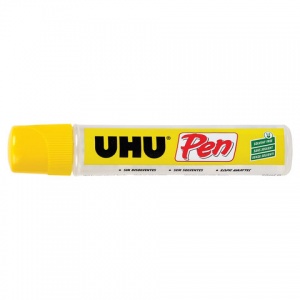 Клей канцелярский жидкий UHU Glue Pen, 50мл, сетчатый аппликатор (97)