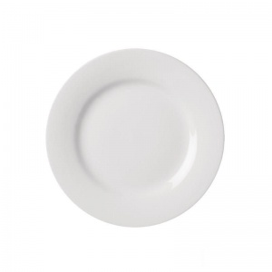 Тарелка пирожковая Cameo Rim 160мм, фарфоровая, белая, 1шт.