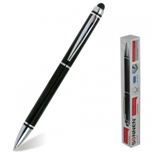 Многофункциональная ручка-стилус Sonnen (1мм, синий цвет чернил) (141589), 50шт.