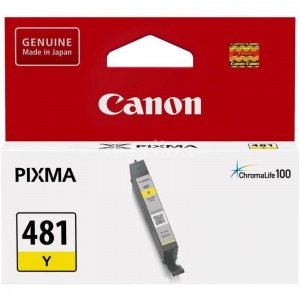 Картридж оригинальный Canon CLI-481Y (250 страниц) желтый (2100C001)