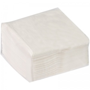 Салфетки бумажные 17x15.8см, 1-слойные OfficeClean, белые, 30 пачек по 100шт. (279680)
