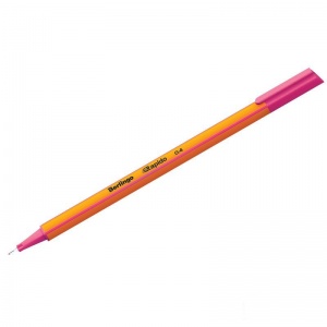 Ручка капиллярная Berlingo Rapido (0.5мм, трехгранная) розовая (CK_40108)