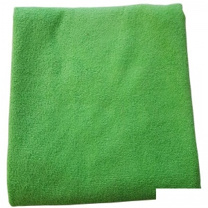 Тряпка для мытья пола ХозГрупп, 50х60см, микрофибра зеленая