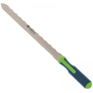 Нож промышленный Сибртех для резки теплоизоляционных панелей, с двухсторонним лезвием (ширина 26мм)