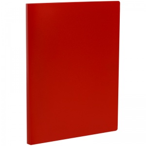 Папка-скоросшиватель с пружинным механизмом Стамм (14мм, 500мкм, пластик) красная, 24шт. (ММ-32223)