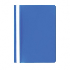 Папка-скоросшиватель LITE (А4, 0.11мм, до 100л., пластик) синяя, 25шт.